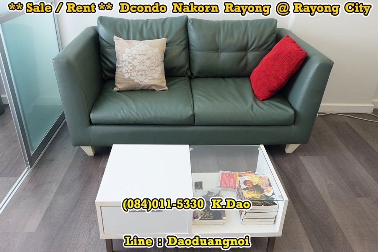 รูปภาพเพิ่มเติม Dcondo-Nakorn-Rayong-SaleRent-Rayong-City - ลำดับที่ 6