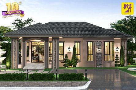 แบบบ้านสไตล์โมเดิร์น คอนเทมโพรารี่ pnikJCoH