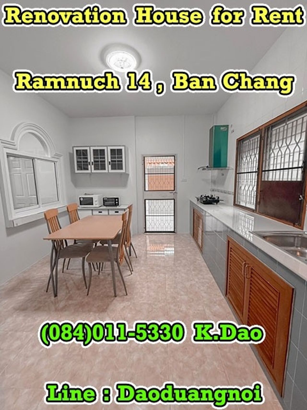 รูปภาพเพิ่มเติม Ramnuch14-Ban-Chang-Renovation-House-for-Rent- - ลำดับที่ 6