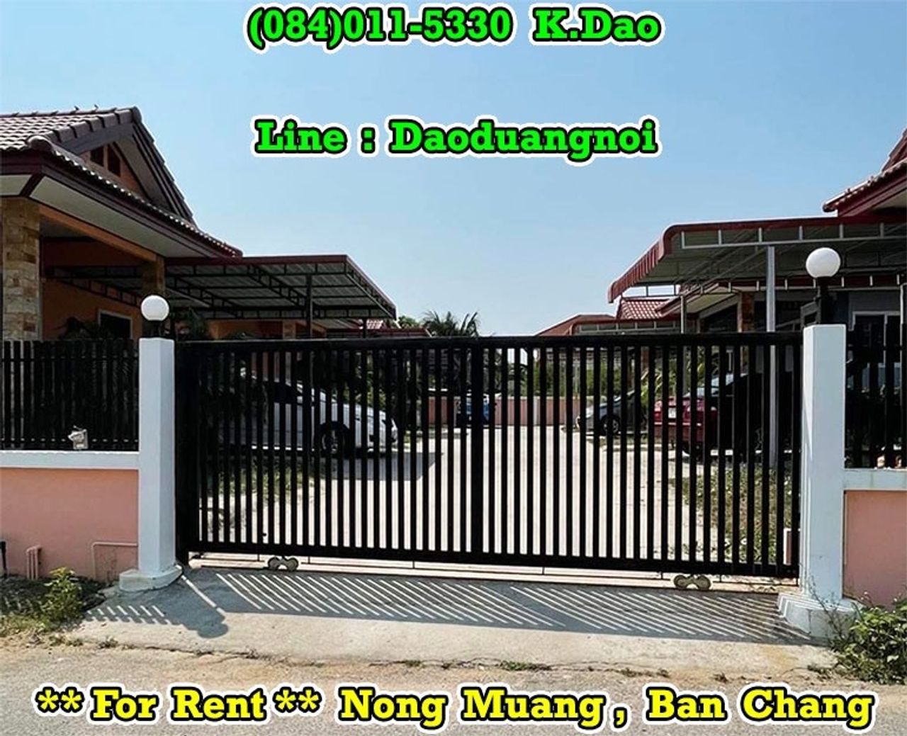 รูปภาพเพิ่มเติม -House-for-Rent-Ban-Chang-+++-Only-4500-Bahtmonth-+++ - ลำดับที่ 3