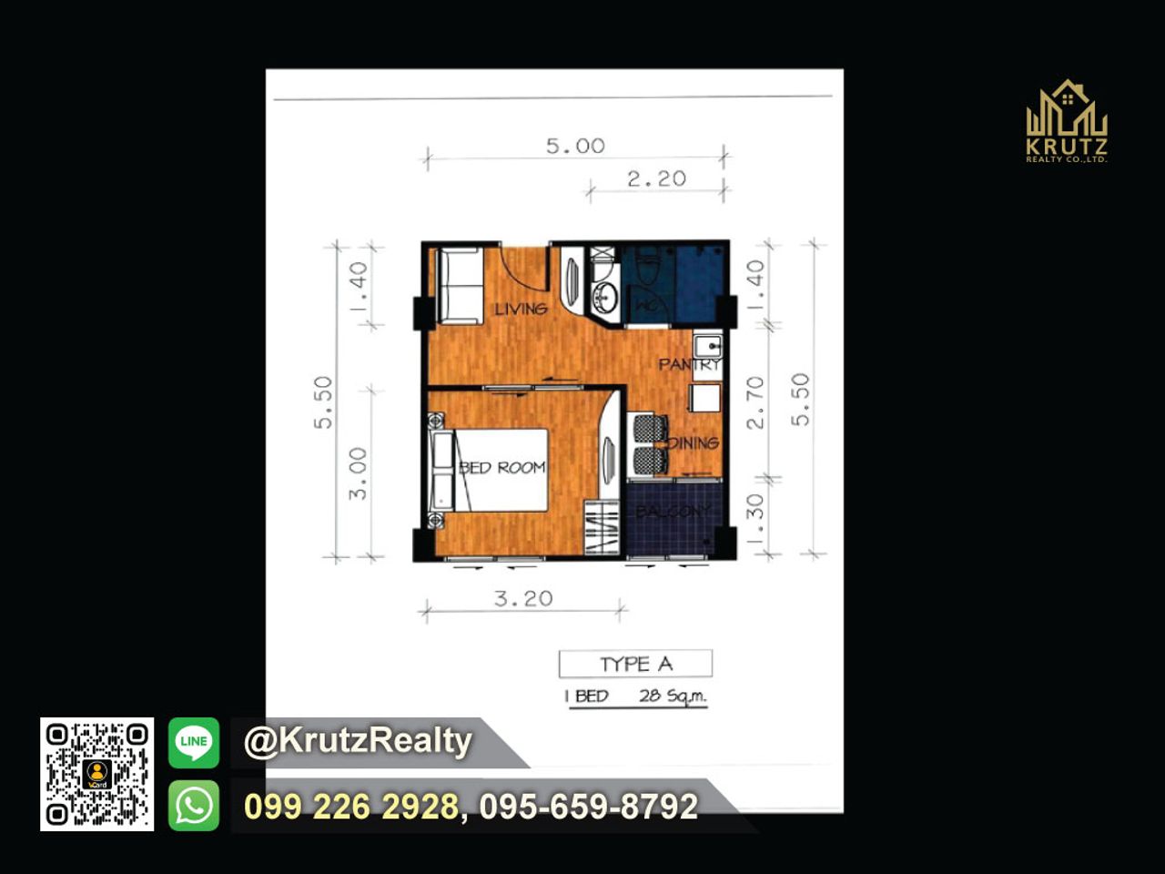 รูปภาพเพิ่มเติม ขายคอนโด-Tada-Condotel-3-เนื้อที่-27-ตารางวา-ตำบลอิสาณ-อำเภอเมืองบุรีรัมย์-จังหวัดบุรีรัมย์-KRUK95034 - ลำดับที่ 18