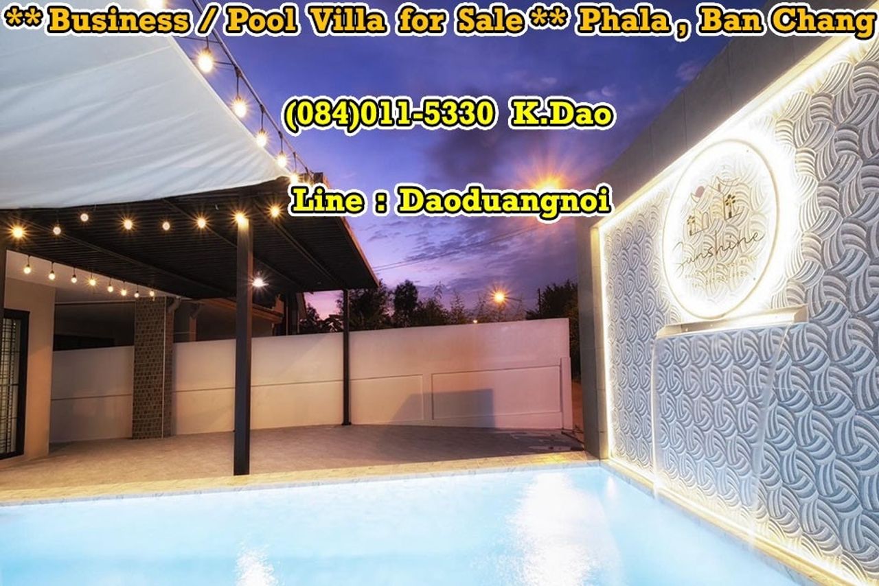 รูปภาพเพิ่มเติม -Business-Pool-Villa-for-Sale-Phala-Ban-Chang - ลำดับที่ 5