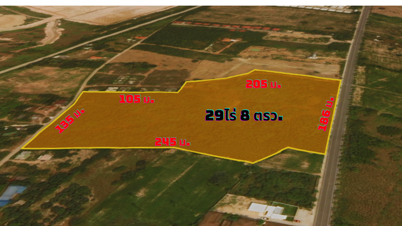 รูปภาพเพิ่มเติม ขายที่ดินระยอง-พลา-บ้านฉาง-29ไร่-8.8-ตรว.-ติดสนามบินนานาชาติอู่ตะเภา-ติดถนนลงหาดพลา - ลำดับที่ 3