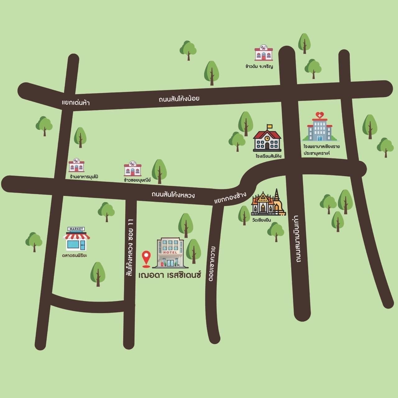 รูปภาพเพิ่มเติม เฌอดา-เรสซิเด้นซ์ - Cherda-Residence - ลำดับที่ 15