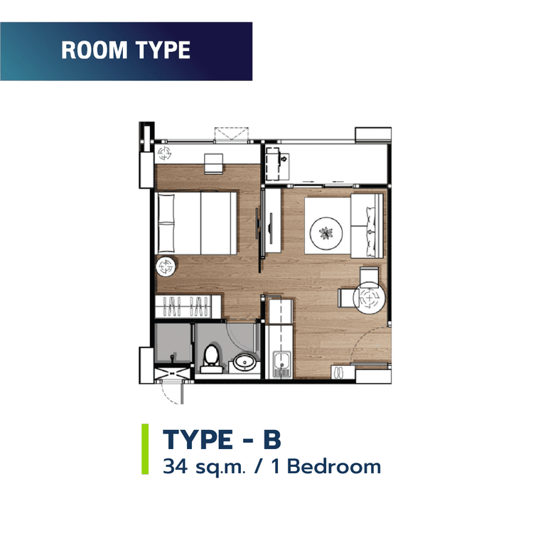 ภาพแบบบ้าน-Type - B