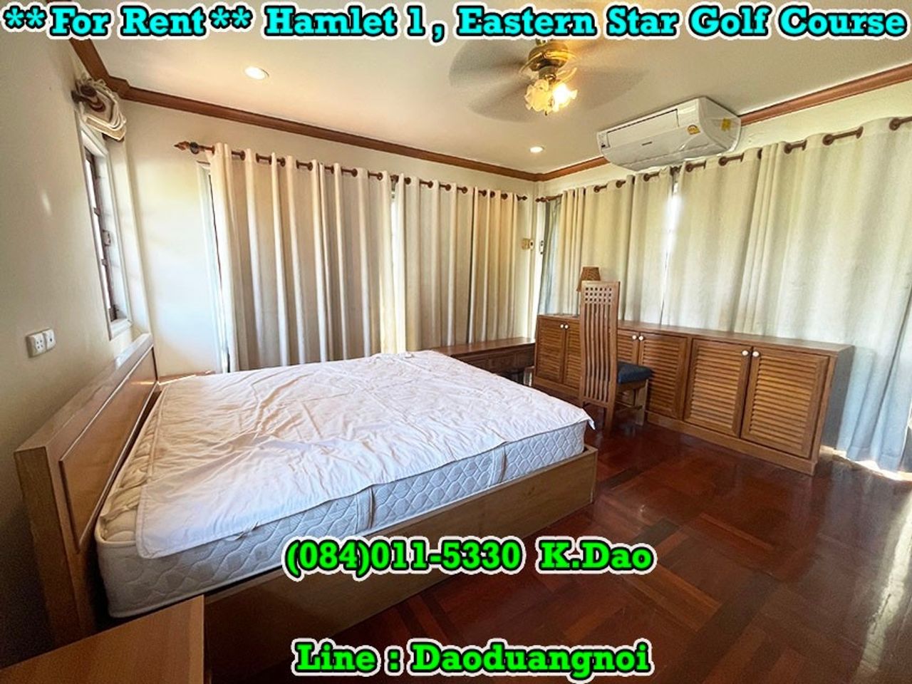 รูปภาพเพิ่มเติม Hamlet1-Eastern-Star-Golf-Course-Ban-Chang-House-for-Rent- - ลำดับที่ 15