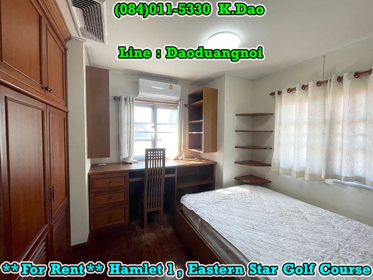 รูปภาพเพิ่มเติม Hamlet1-Eastern-Star-Golf-Course-Ban-Chang-House-for-Rent- - ลำดับที่ 14