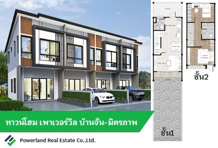 เพาเวอร์แลนด์ เรียล เอสเตท ทาวน์โฮมอุดรธานี - POWERLAND REAL ESTATE Udonthani