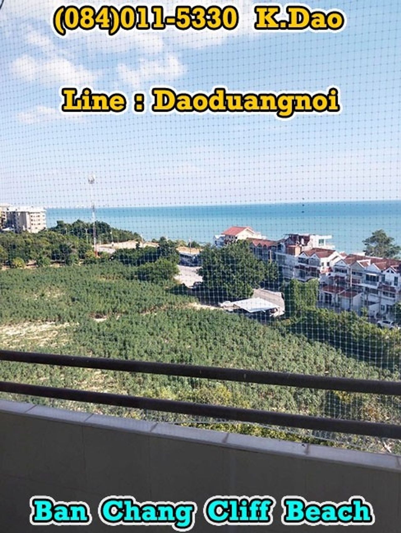 รูปภาพเพิ่มเติม -High-Floor-Condo-for-Sale-Ban-Chang-+++-Ban-Chang-Cliff-Beach-Sea-View - ลำดับที่ 11