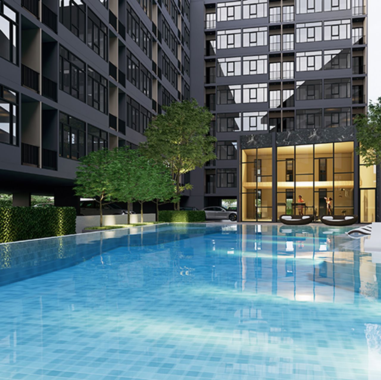 ดิ อินดี๊ด คอนโด ไพร์ม อมตะ The Indeed Condo Prime Amata โครงการบ้าน