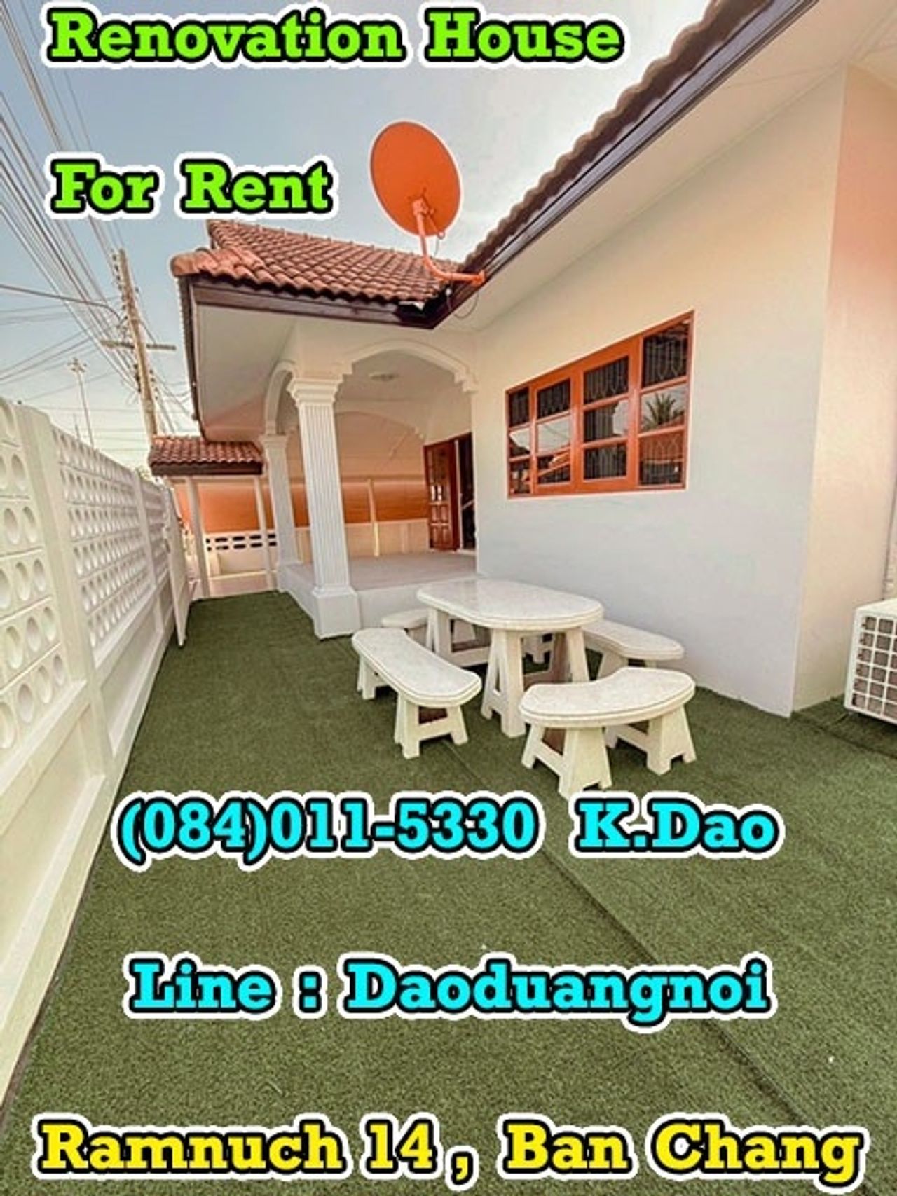 รูปภาพเพิ่มเติม Ramnuch14-Ban-Chang-Renovation-House-for-Rent- - ลำดับที่ 1