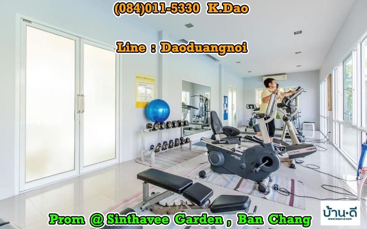 รูปภาพเพิ่มเติม Prom-Sinthavee-Garden-2-Ban-Chang-Modern-House-for-Rent- - ลำดับที่ 18