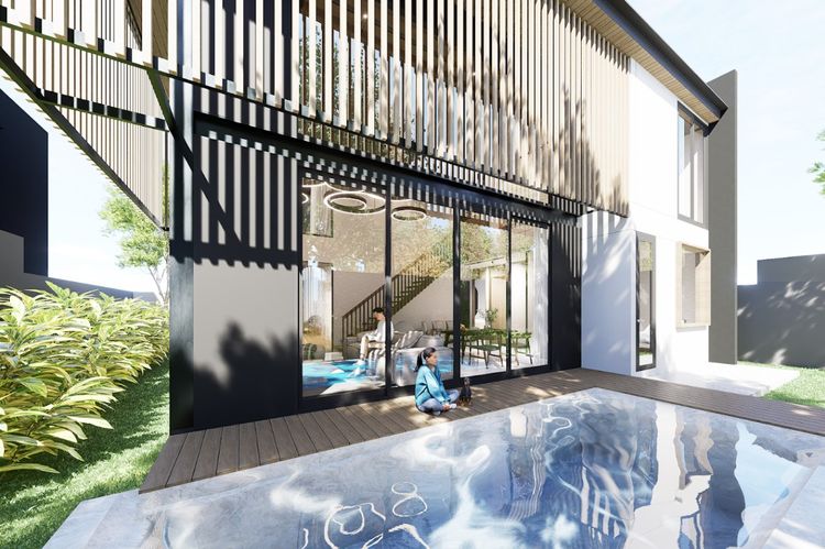 ภาพแบบบ้าน-บ้านเดี่ยว Pool Villa ใจกลางพนัสนิคม