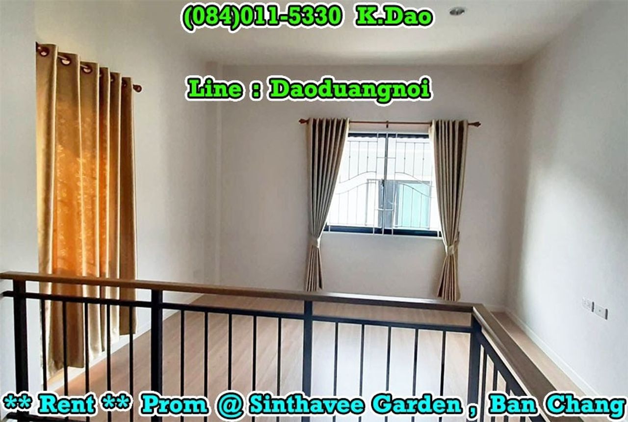 รูปภาพเพิ่มเติม Prom-Sinthavee-Garden-2-Ban-Chang-Modern-House-for-Rent- - ลำดับที่ 8