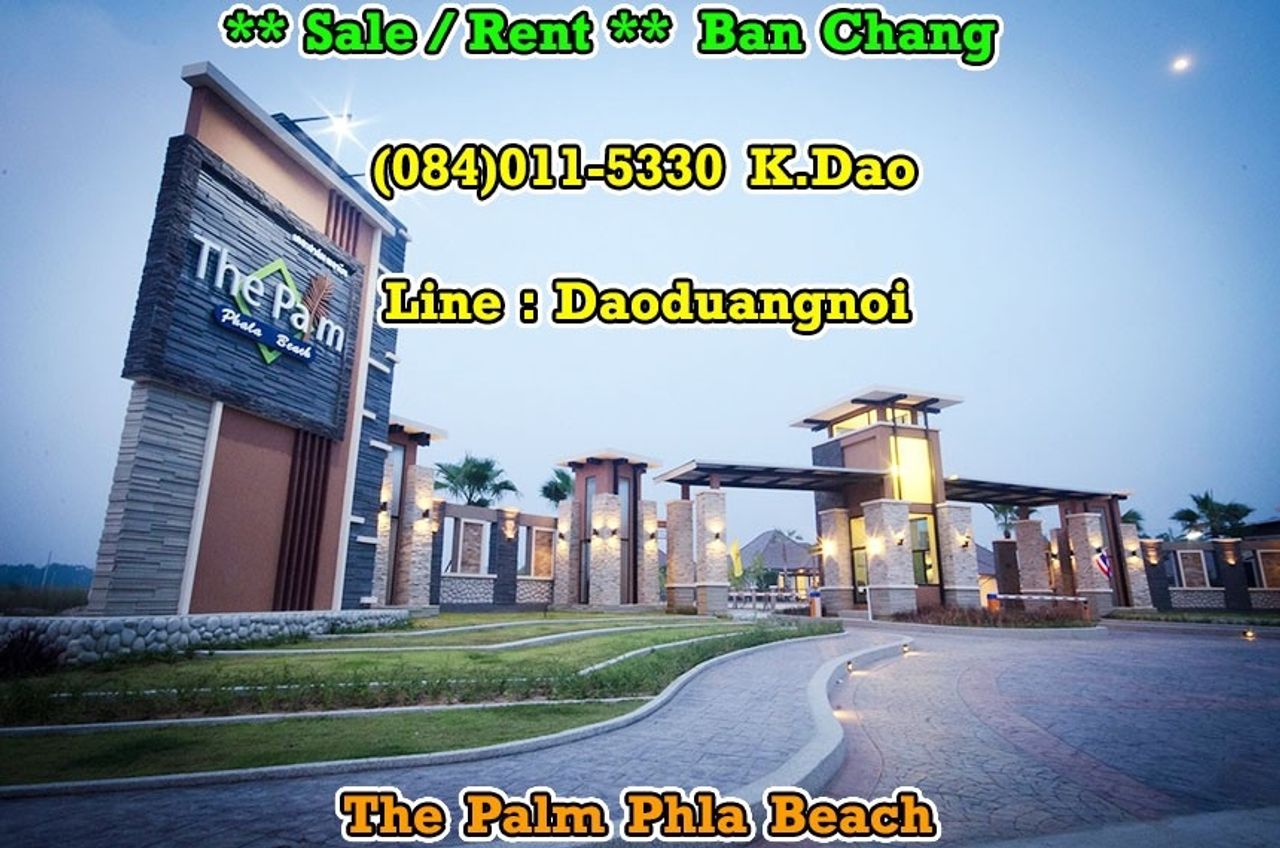 รูปภาพเพิ่มเติม ขายและเช่าบ้าน-โครงการThe-Palm-Phla-Beach - ลำดับที่ 12