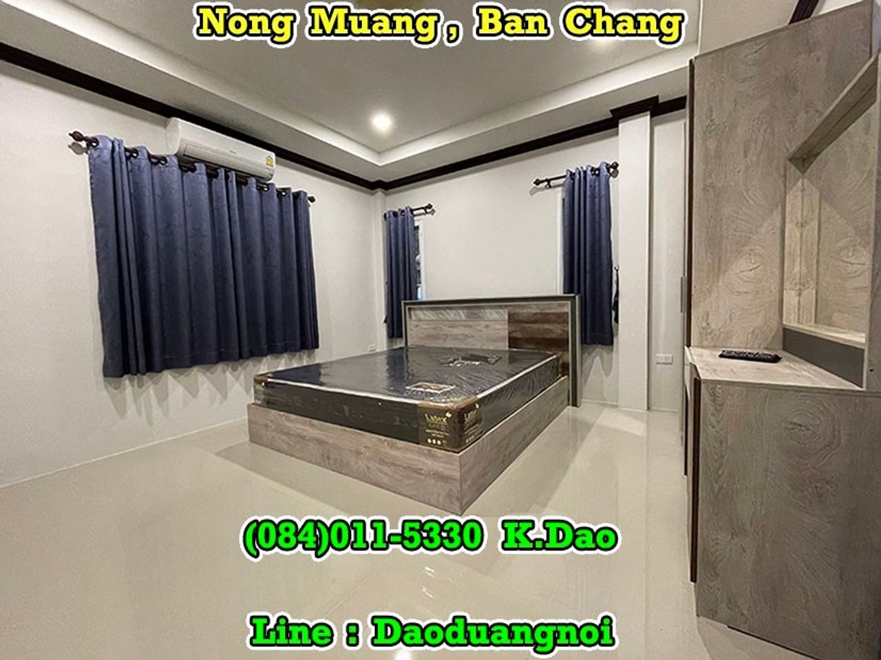 รูปภาพเพิ่มเติม -House-for-Rent-Ban-Chang-+++-Only-4500-Bahtmonth-+++ - ลำดับที่ 8