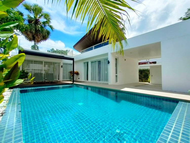 ภาพแบบบ้าน-Plot D1 (New Design 1-storey pool villa)