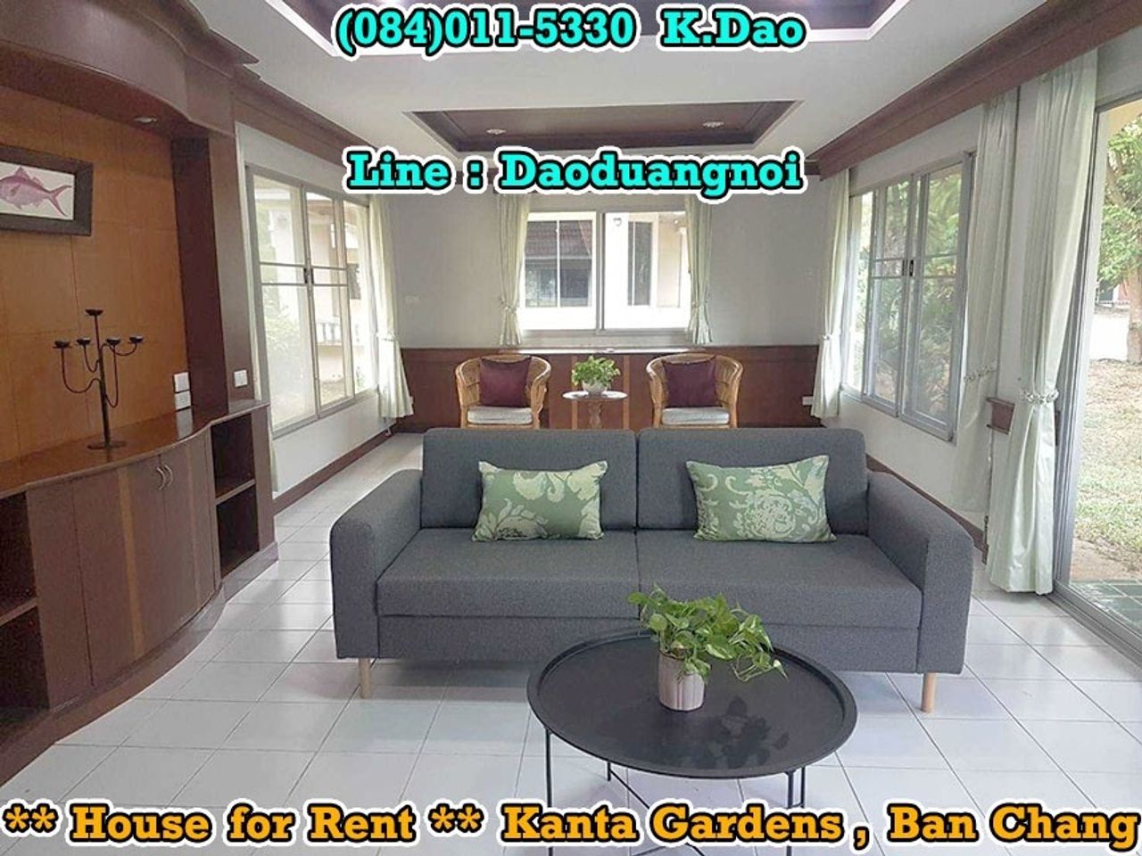 รูปภาพเพิ่มเติม Kanta-Gardens-Ban-Chang-House-for-Rent- - ลำดับที่ 1