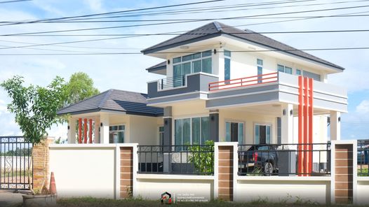 บ้านเดี่ยว 2 ชั้น สไตล์โมเดิร์นคอนเทมโพรารี่ - 