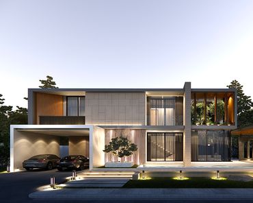 บ้านโมเดิร์น ลักชูรี่ - Modern Luxury House