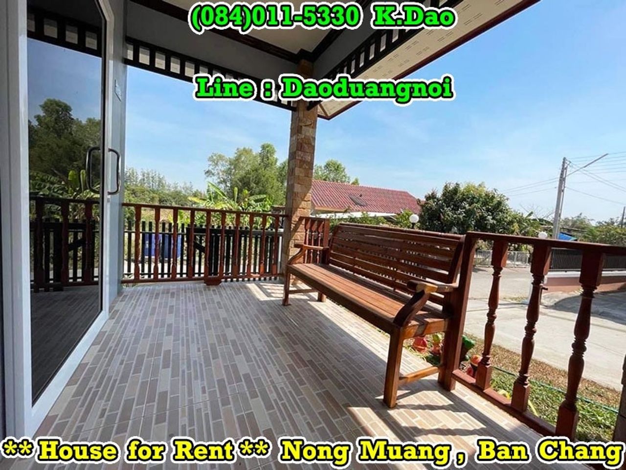 รูปภาพเพิ่มเติม -House-for-Rent-Ban-Chang-+++-Only-4500-Bahtmonth-+++ - ลำดับที่ 2