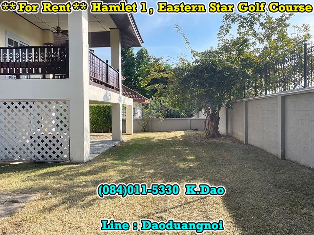 รูปภาพเพิ่มเติม Hamlet1-Eastern-Star-Golf-Course-Ban-Chang-House-for-Rent- - ลำดับที่ 3