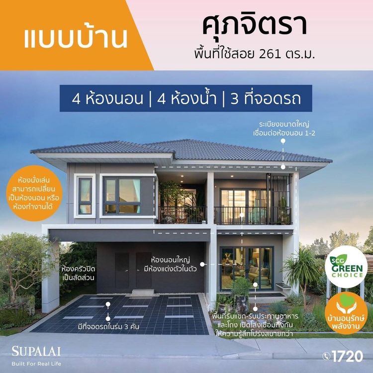 ภาพแบบบ้าน-ศุภจิตรา