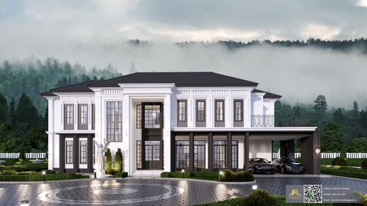 แบบบ้านสไตล์โมเดิร์น  คลาสสิก YFNZNI7H