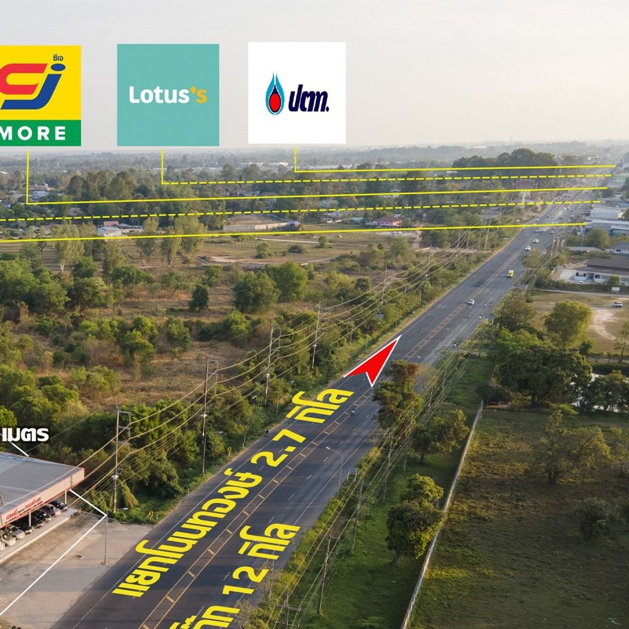 รูปภาพเพิ่มเติม ที่ดินพร้อมกิจการ-ถนนอุบล-ตระการ - ลำดับที่ 2