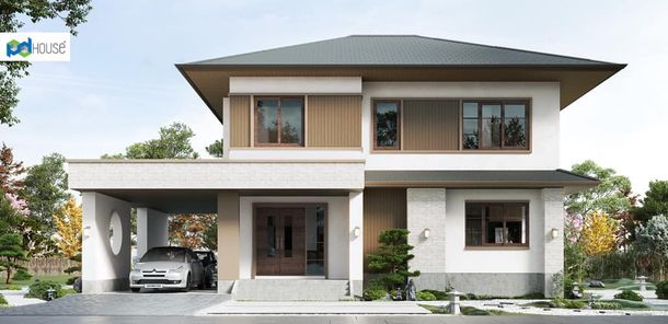 พีดีเฮ้าส์ - แบบ W-522 - PD House W-522