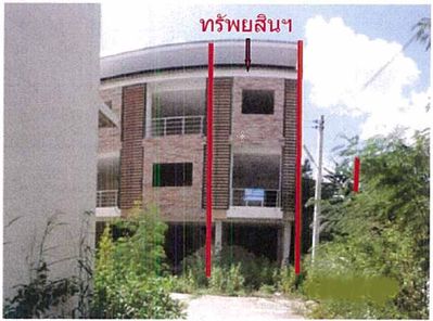 ขายอาคารพาณิชย์เมืองขอนแก่น ทรัพย์ NPA กรุงไทย