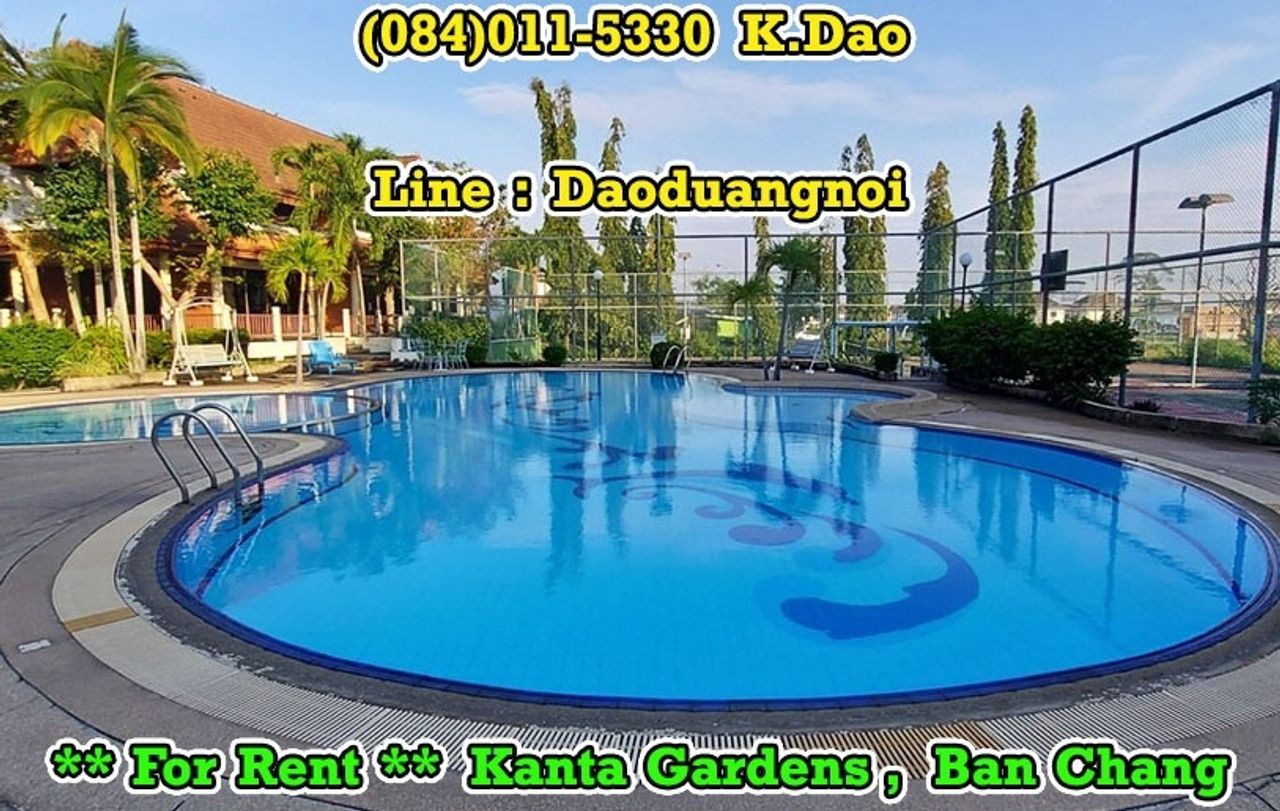 รูปภาพเพิ่มเติม Kanta-Gardens-Ban-Chang-House-for-Rent- - ลำดับที่ 17