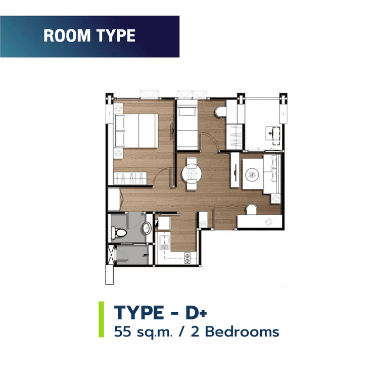 ภาพแบบบ้าน-Type - D+