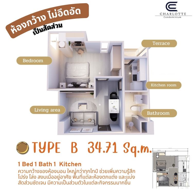 ภาพแบบบ้าน-Type B