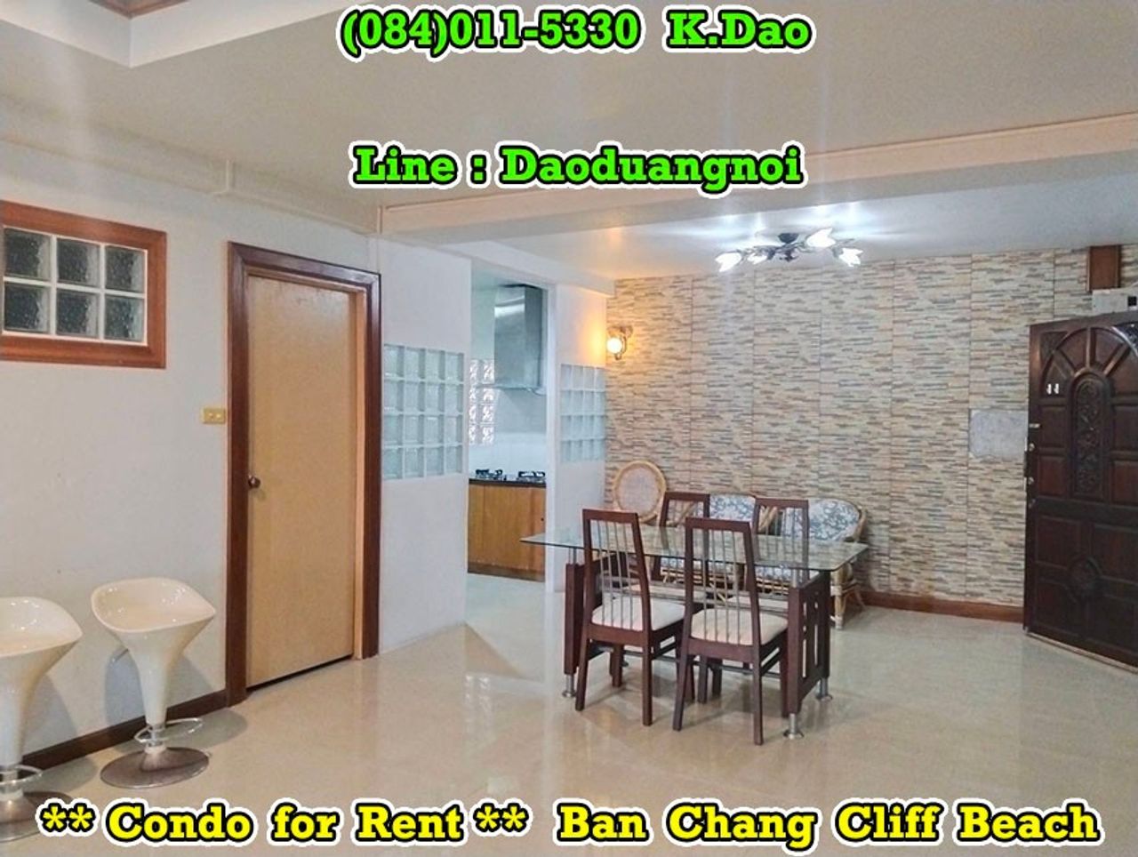 รูปภาพเพิ่มเติม เช่าคอนโด-โครงการBan-Chang-Cliff-Beach2-Bedroom-Condo-Condo-for-Rent-Ban-Chang-Cliff-Beach - ลำดับที่ 1