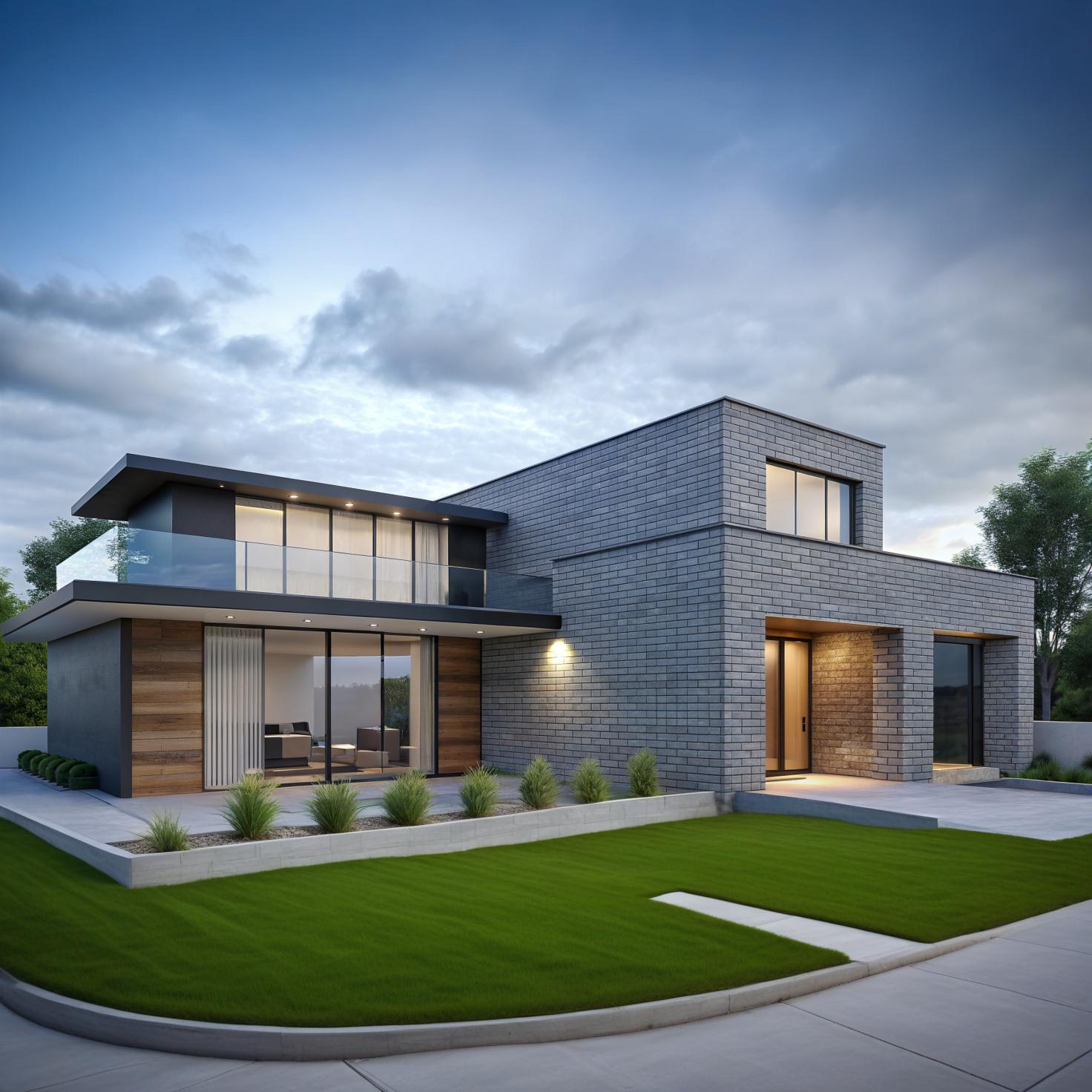 แบบบ้านสไตล์ลอฟท์  2 ชั้น