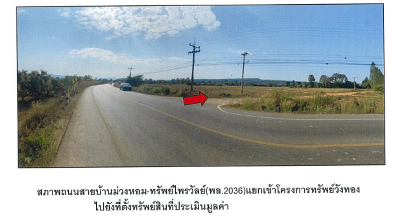 รูปภาพเพิ่มเติม ขายที่ดิน-1-ไร่-ราคาถูกเพียง-315000-บาท-ในอำเภอวังทอง-ตำบลแก่งโสภา - ลำดับที่ 3